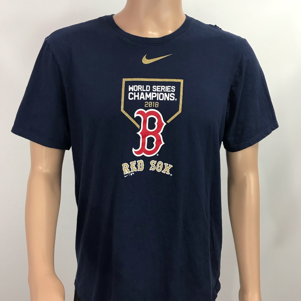 Nike World Series Champions Red Sox Baseball Shirt